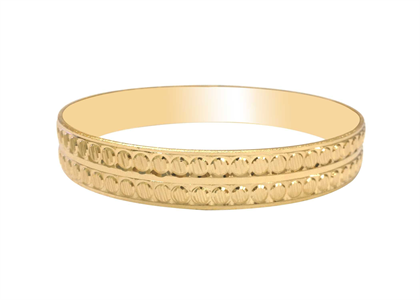 Gold Plated | CNC Bangles